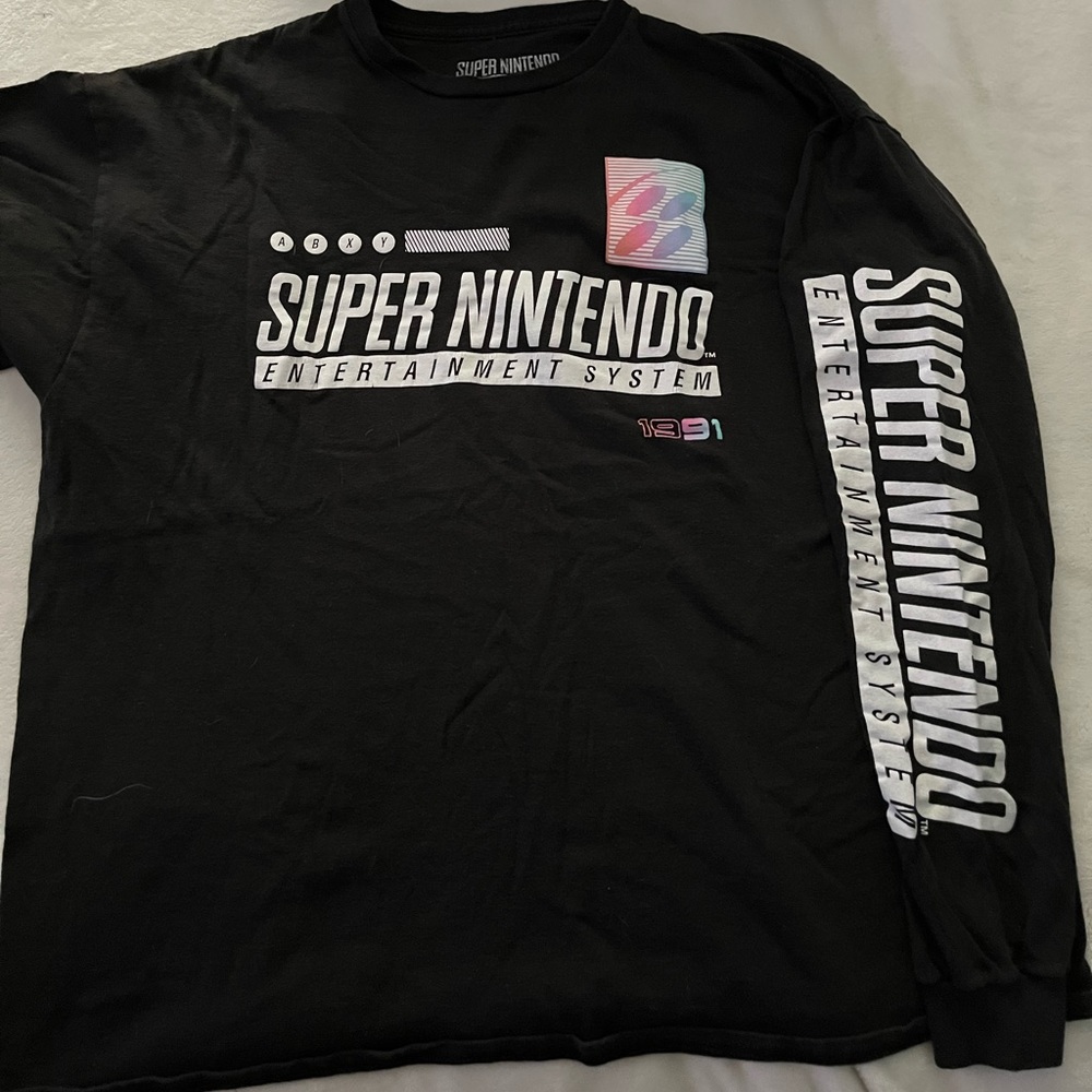 Super Nintendo SNES T-Shirt L